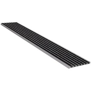 WOOSTER PRODUCTS 141BLA3 Safety Stair Nosing Black Extruded Alumiunium | AB6AZJ 20X811