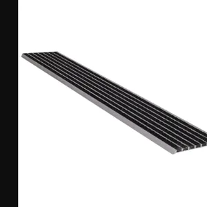 WOOSTER PRODUCTS 141BLA3 Safety Stair Nosing Black Extruded Alumiunium | AB6AZJ 20X811