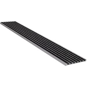 WOOSTER PRODUCTS 141BLA4 Safety Stair Nosing Black Extruded Alumiunium | AB6AZK 20X812