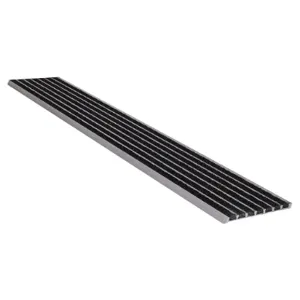 WOOSTER PRODUCTS 141BLA5 Safety Stair Nosing Black Extruded Alumiunium | AB6AZL 20X813