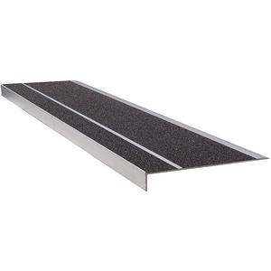 WOOSTER PRODUCTS 300BLA4 Stair Tread Black Extruded Aluminium 4 Feet Width | AB6AYK 20X788