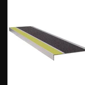 WOOSTER PRODUCTS 300YB3 Stair Tread Yellow With Black Extruded Aluminium | AB6AYX 20X799