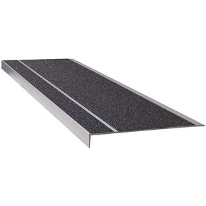 WOOSTER PRODUCTS 311BLA4-6 Stair Tread Black Extrded Aluminium 4-1/2 Feet Width | AB6AYR 20X794