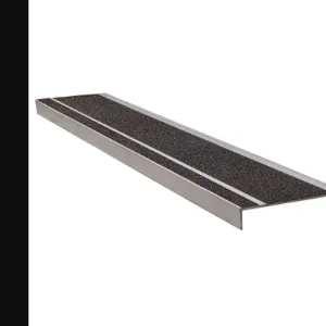 WOOSTER PRODUCTS 365BLA4-6 Stair Tread Black Extrded Aluminium 4-1/2 Feet Width | AB6AYF 20X784