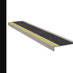 WOOSTER PRODUCTS 365YB4 Stair Tread Yellow With Black Extruded Aluminium | AB6AYV 20X797