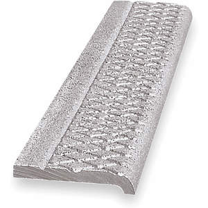 WOOSTER PRODUCTS AG101.3-5 Stair Nosing Silver Cast Aluminium 5 Feet D | AC3JCK 2TVD8
