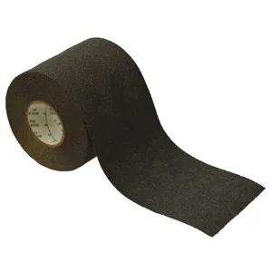 WOOSTER PRODUCTS FBC.0660R Antislip Tape Flat Black 6 Inch x 60 Feet | AA8VWJ 1AJY4