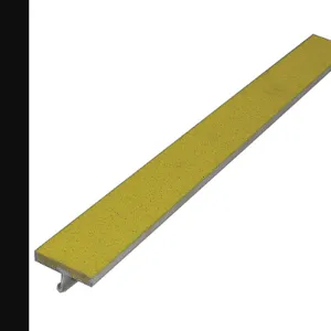 WOOSTER PRODUCTS WP24AYEL4 Safety Stair Strip Yellow Extruded Alumiunium | AB6BAW 20X845