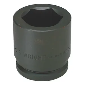 WRIGHT TOOL 848-47MM Standard Metric Impact Socket, 1-1/2 Inch Drive, 6 Point, 47mm | AD6RCD 49C193