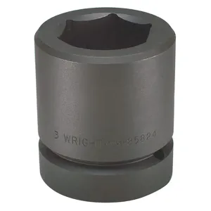 WRIGHT TOOL 858-235MM Metric Standard Impact Socket, 2-1/2 Inch Drive, 6 Point, 235mm | AG6UTE 48J393