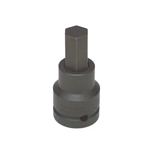 WRIGHT TOOL 6224 Impact Hex Bit Socket, 3/4 Inch Drive, 6 Point, 3-11/12 Inch Size | AH2HQK 29AN19