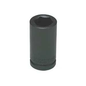 WRIGHT TOOL 6930 Deep Impact Socket, 3/4 Inch Drive, 6 Point, 15/16 Inch Size | AF8NBZ 29AM55