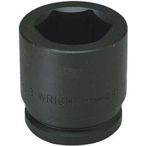 WRIGHT TOOL 84852 Standard-Schlagsteckschlüssel, 1-1/2-Zoll-Antrieb, 6-kant, 3-1/4-Zoll-Größe | AF8NRQ 29AT25