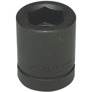 WRIGHT TOOL 88-47MM Standard Metric Impact Socket, 1 Inch Drive, 6 Point, 47mm | AF8NLF 29AP77