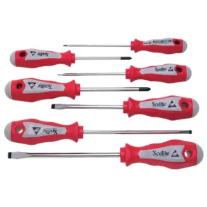 XCELITE XPE700 Screwdriver Set Slotted/phillips 7 Pc | AB7UFN 24AC88