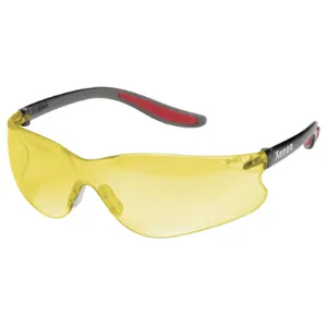 ELVEX SG-14A Safety Glasses Amber Hard Coat | AA4RXM 13D091