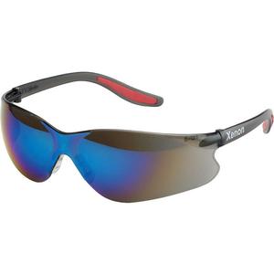 ELVEX SG-14M Safety Glasses Blue Mirror Hard Coat | AA4RXL 13D090
