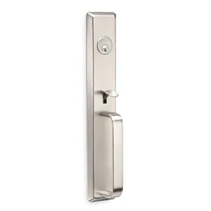 YALE 633F-US32D Escutcheon Pull With Lock And Thumbpiece | AE6HYC 5T801