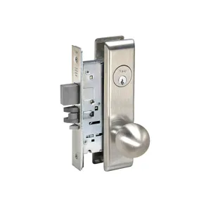 YALE 8831-CO-CN-626-SA KEYWAY-6PIN-0-BITTED Mortise Lockset Knob Detention Grade 1 | AC6MFK 34F869