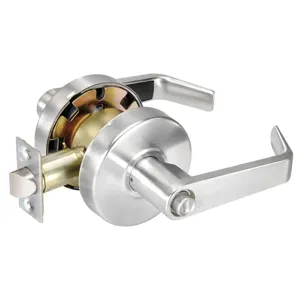 YALE AU4602LN x 626 Door Lever Lockset Right Angle Privacy | AE6XEW 5VRT5