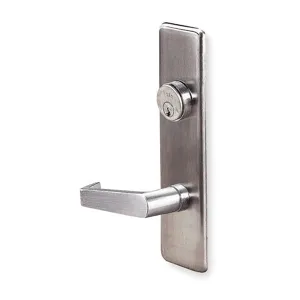 YALE AU626F-LH-US32D Lever Escutcheon With Lock Left Hand | AE6HYE 5T805