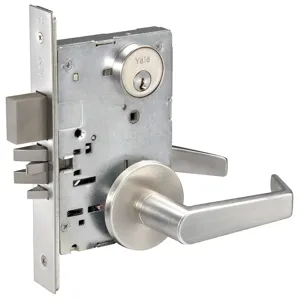 YALE AUR88182FL x 626 Heavy Duty Mortise Lockset Lever | AD7FNN 4ECH3