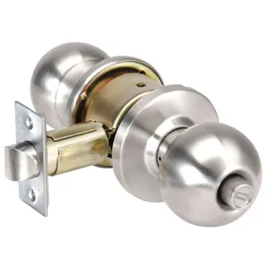 YALE CA4602 x 630 Door Knob Lockset Ball Privacy | AE6XFR 5VRV4