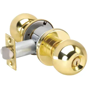 YALE CA4605 x 605 Medium Duty Knob Lockset Ball Storeroom | AE9BTA 6HHA3