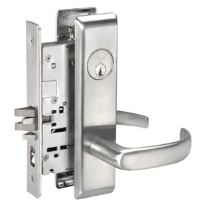 YALE PBCN8807FL x 626 x YMS Mortise Lockset Lever Curved Lever | AE6XJJ 5VTC6