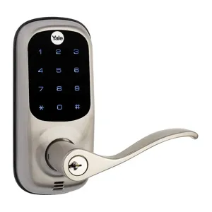 YALE YRL220NCR619 Door Lever Lockset Electronic Keypad | AF7CGA 20UN37