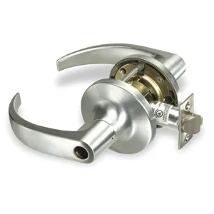 YALE S-PB5307LN x 626 Medium Duty Lever Lockset Curved Entry | AA8UEA 1ABJ1