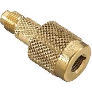 YELLOW JACKET 19109 Quick Coupler, Straight, 1/4 Inch x 1/4 Inch Male Flare | AC7DTE 38D865