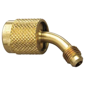 YELLOW JACKET 19208 Quick Coupler, 1/4 Inch Size 45 Deg. x 1/4 Inch Male Flare | AF8NWF 29AU25