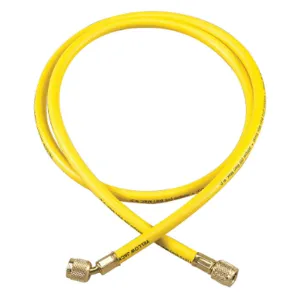 YELLOW JACKET 21060 Charging Hose, 1/4 Inch Size, Yellow, 60 Inch Length | AB4APP 1WLG6