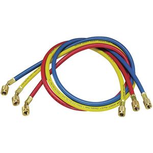 YELLOW JACKET 21985 Charging Hose, 1/4 Inch Size, Pack of 3 | AB4APU 1WLH1