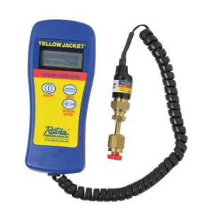 YELLOW JACKET 69086 Vacuum Gauge, Handheld, Fabric Carry Pouch | AF6DGN 9XHF8