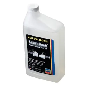 YELLOW JACKET 93096 Vacuum Pump Oil, 1 Gallon Capacity, 39 Grade, Pack of 6 | AF8NVN 29AU06