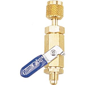 YELLOW JACKET 93844 Compact Ball Valve, 1/4 Inch Size, Straight | AF8NWH 29AU29