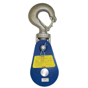 YOKE 8-502-02 Snatch Block Swivel Hook 4000 Lb. | AA8PBC 19G652