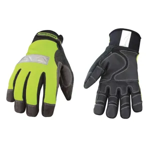 YOUNGSTOWN GLOVE CO. 08-3710-10 Cold Protection Gloves, Green, S To XXL Size | AF4AQN 8NCE8