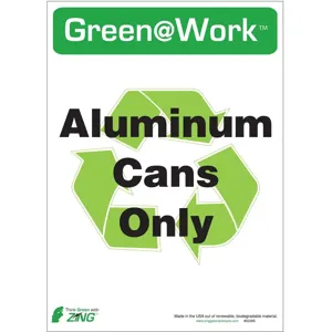 ZING 0028S Recycle Label - Pack Of 5 | AE4DZE 5JMY5