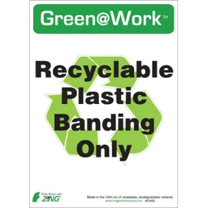 ZING 0046S Recycle Label - Pack Of 5 | AE4DZT 5JMZ7