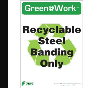 ZING 0047S Recycle Label - Pack Of 5 | AE4EDV 5JNA0