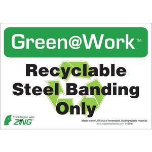 ZING 1047S Recycle Label - Pack Of 5 | AE4EDW 5JNA1