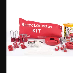 ZING 2724 Lockout/tagout Kit Filled Electrical | AF8LTQ 28AV76