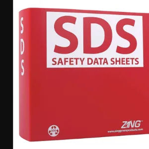 ZING 6032 GHS SDS Binder 3 inch | AH6LAW 36D424