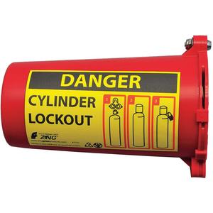 ZING 7101 Lockout Tagout Cylinder Lockout | AA4BTG 12E746