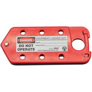 ZING 7102 Labeled Lockout Hasp Snap-on 6 Lock | AA4BTC 12E742