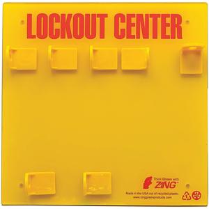 ZING 7113E Lockout Board Unfilled 11-1/2 Inch Height | AA4BTQ 12E754