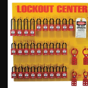 ZING 7116 Lockout Station Filled 28 Padlocks | AA4BTN 12E752